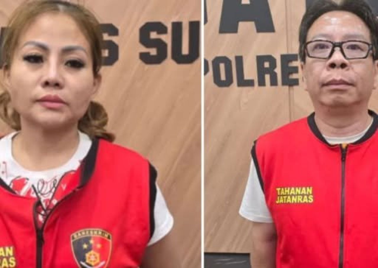 Jan Hwa Diana bersama suaminya, Handy Soenaryo