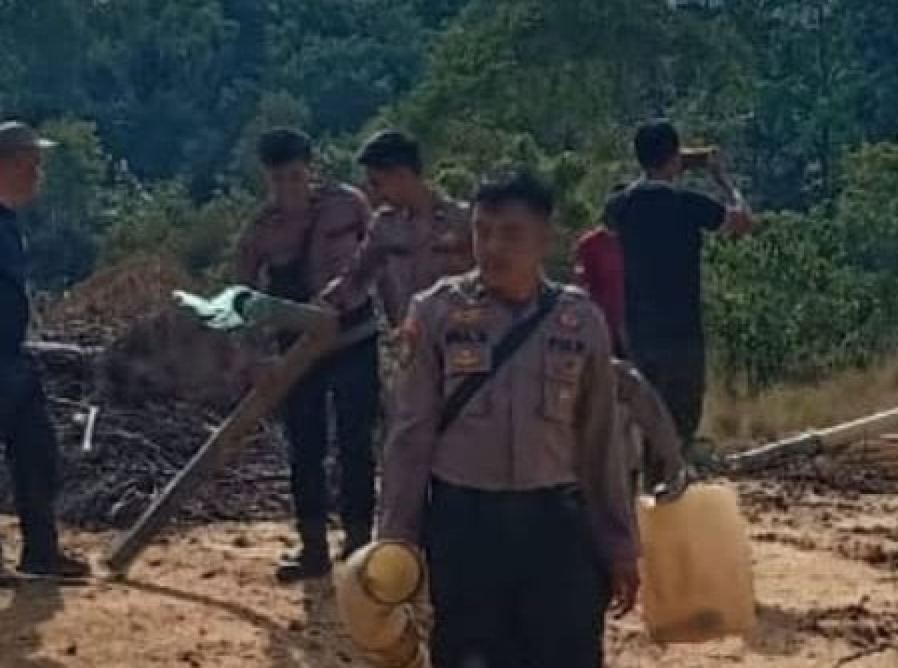 Penertiban tambang timah ilegal