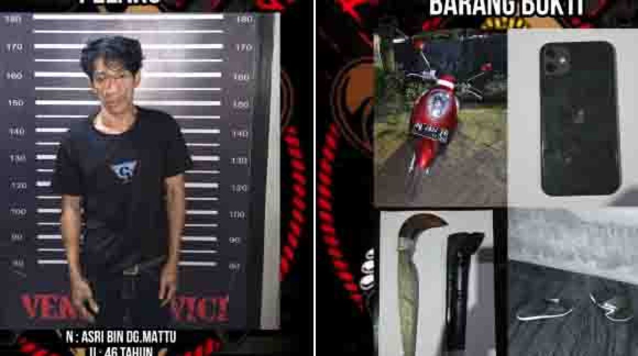 Pelaku inisial A alias Mng bin Mt