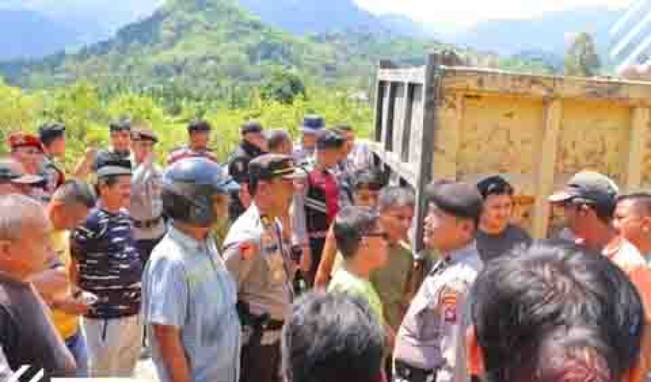 Konflik di lokasi lahan tambang PT Tiga Padusi Nusantara