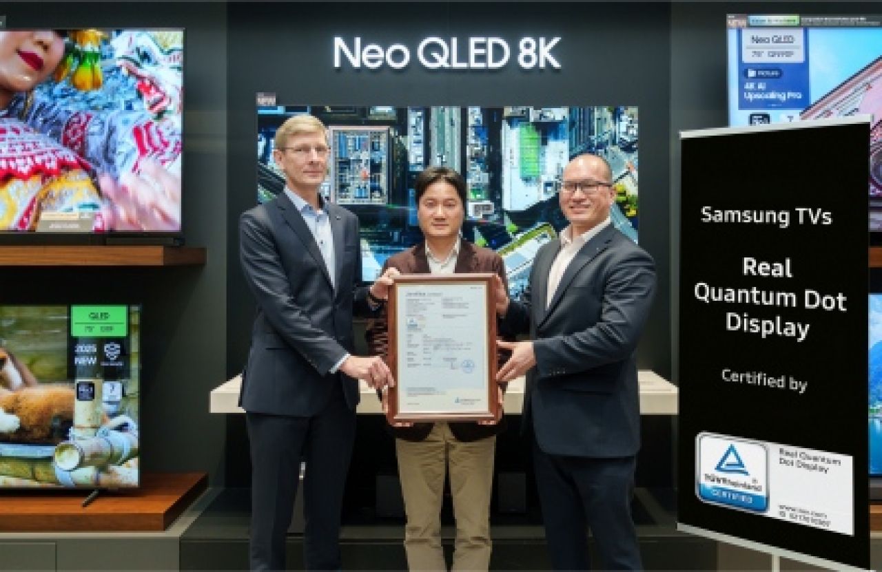 Samsung TVs and Displays QLED TVs Samsung Quantum Dots Technology Certification From TÜV Rheinland