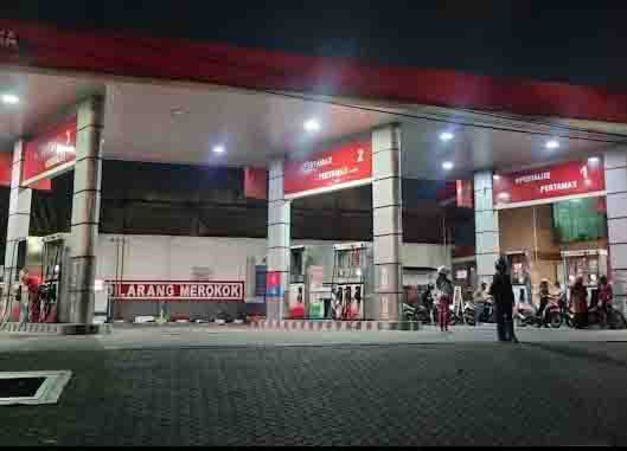 SPBU Nomor 54.60.184 di Jl. Kusuma Bangsa nomor 33 Surabaya