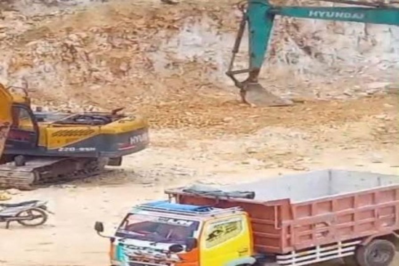 Tambang yang dikelola Tulus Mulyono. (Foto : ist)