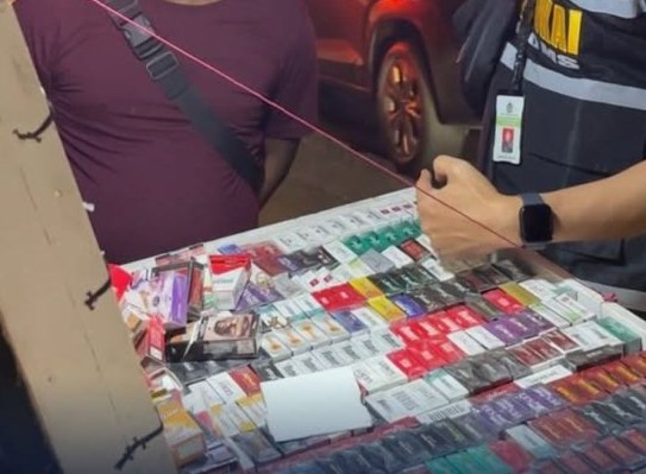 Razia ilegal rokok ilegal