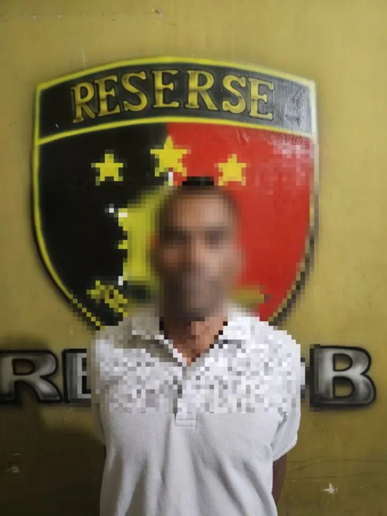 Pelaku berinisial AN