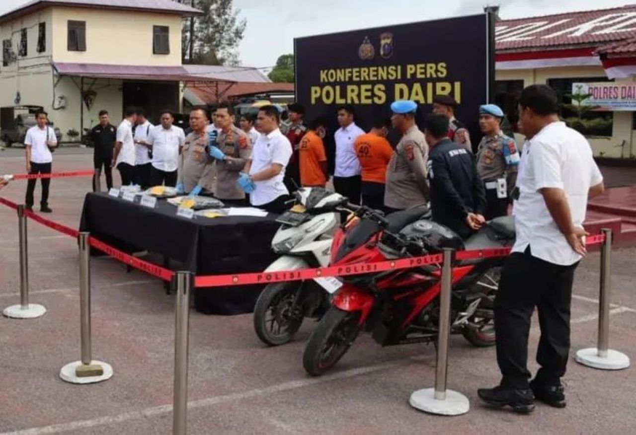Konpers kasus pencabulan di Polres Dairi