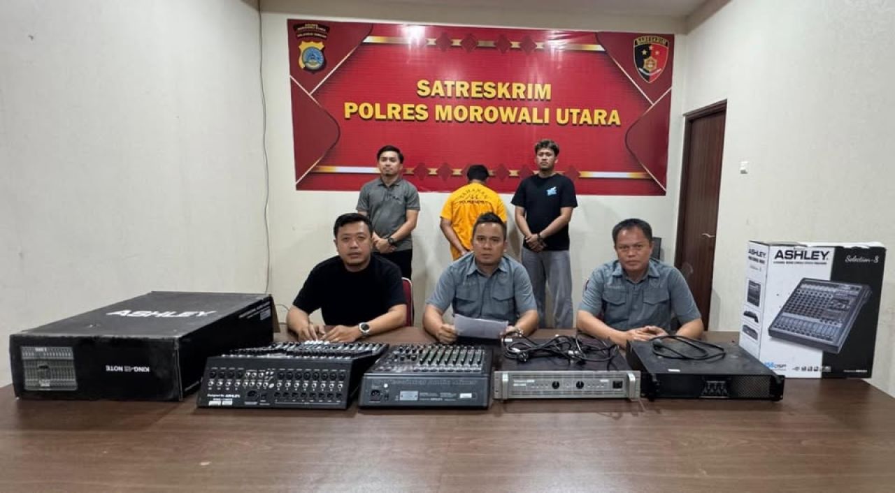Pencuri sound system Gereja GKST Bahtera Korobonde