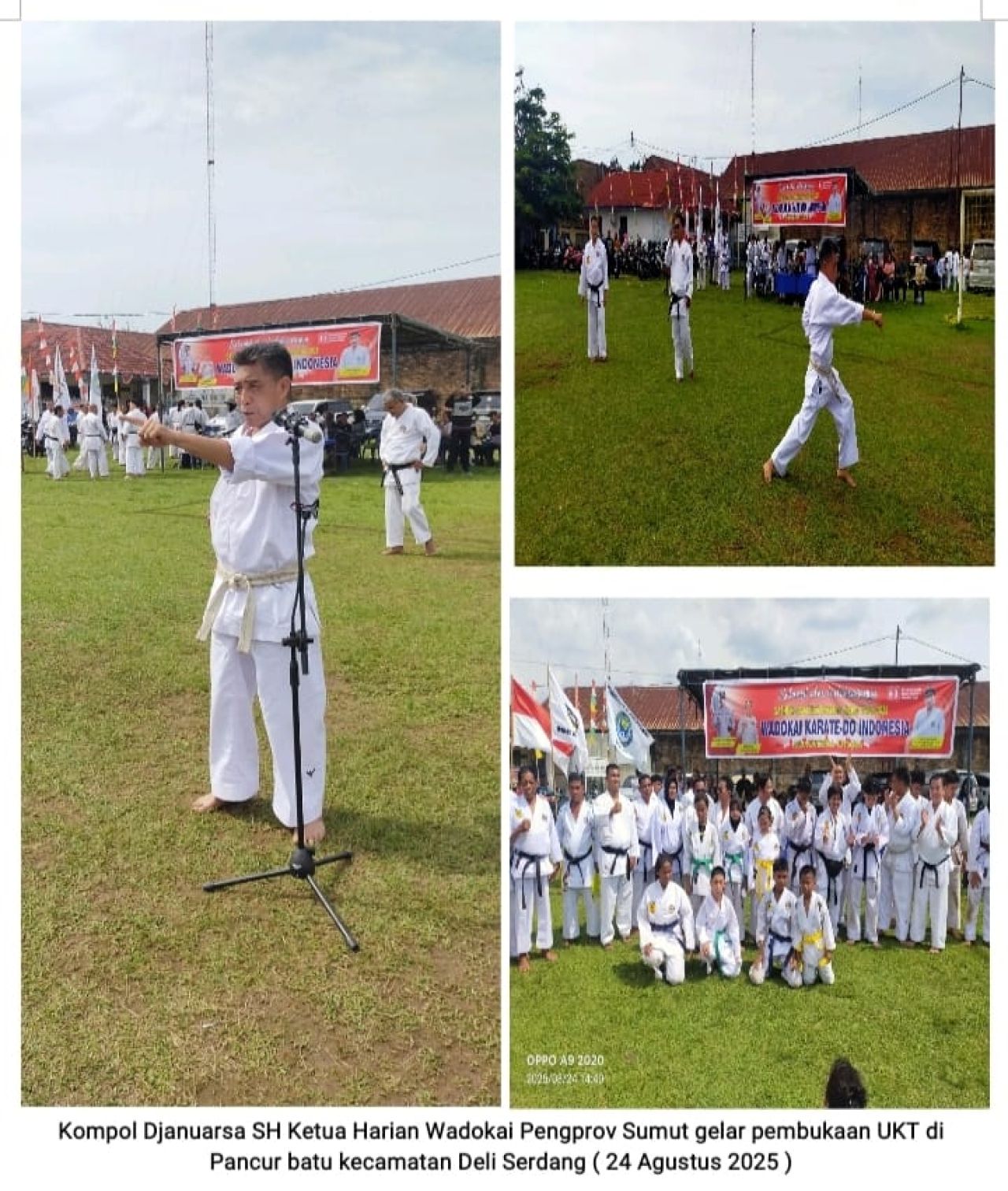 Ujian Kenaikan Tingkat Perguruan Wadokai Karatedo Indonesia
