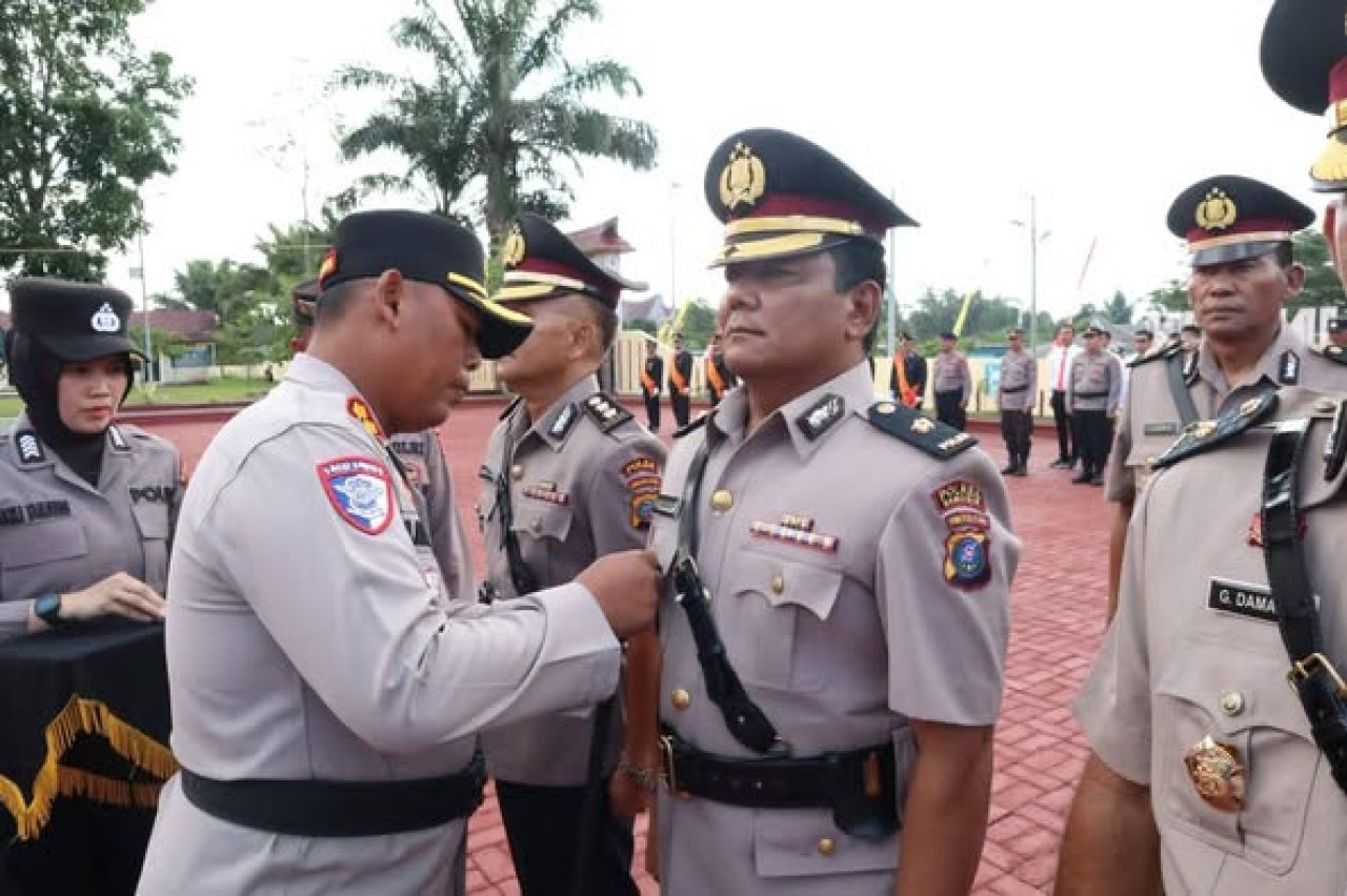Sertijab jabatan strategis di Polres Simalungun