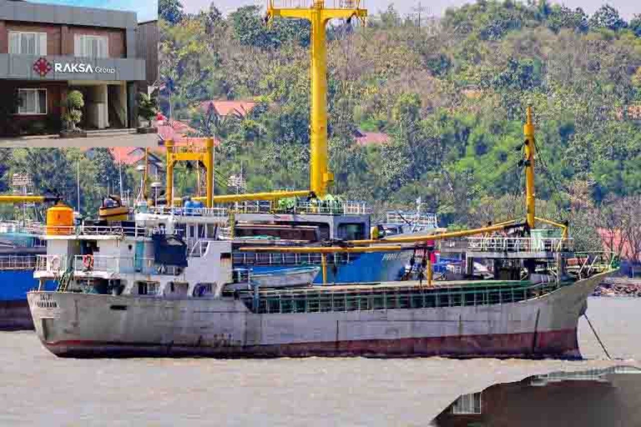 Kapal KM Salit. Inzet : PT Raksa Jaya Perkasa