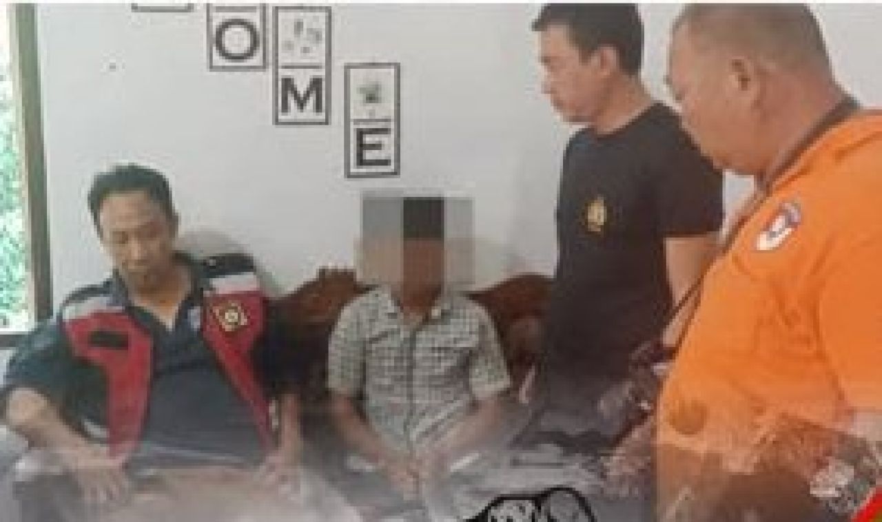 Pelaku berinisial W diamankan Polisi