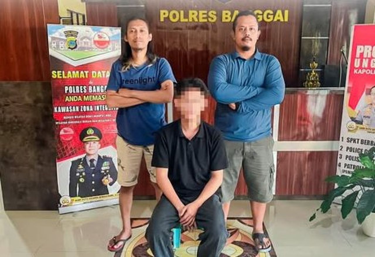 Pelaku berinisial AM