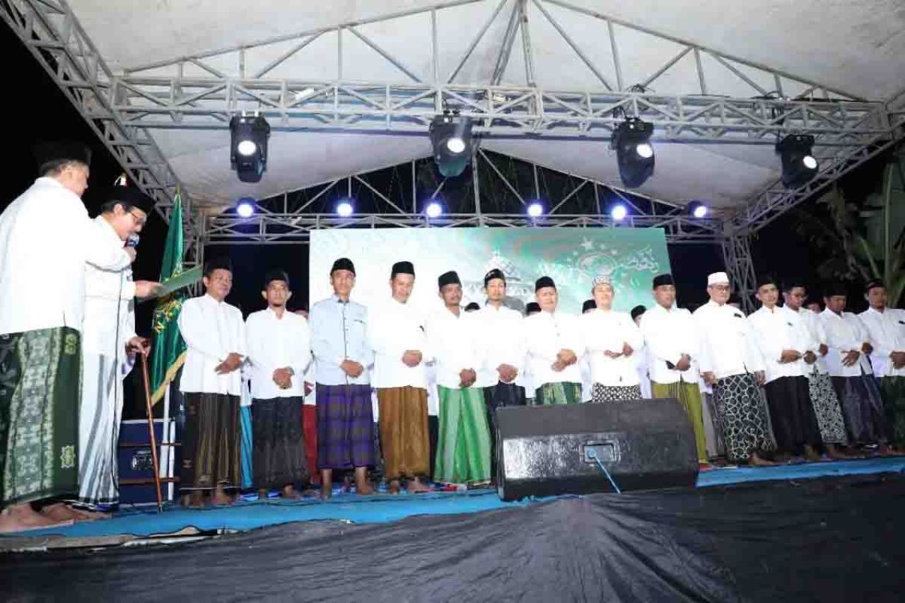 Pelantikan pengurus Nahdlatul Ulama Burneh Bangkalan