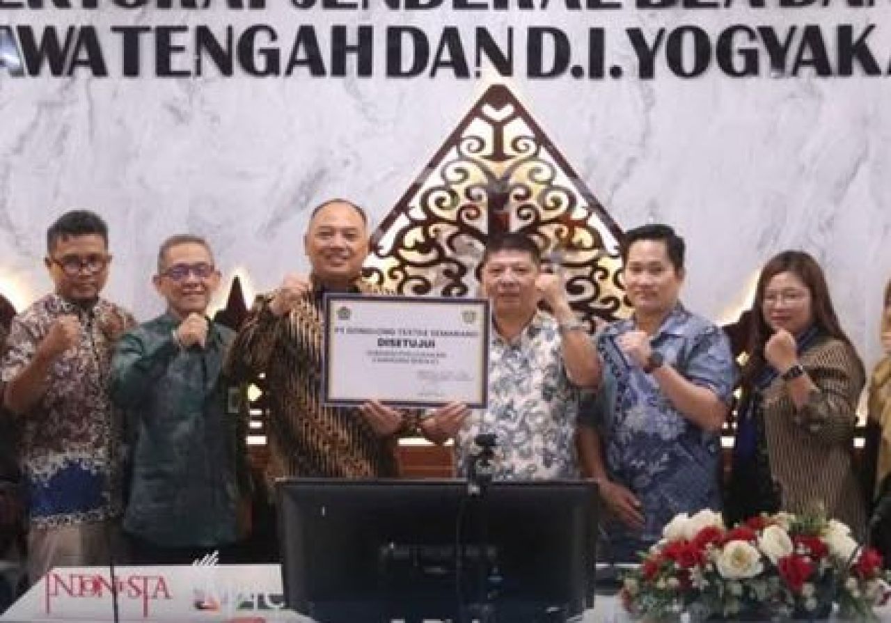 Penyerahan fasilitas Kawasan Berikat