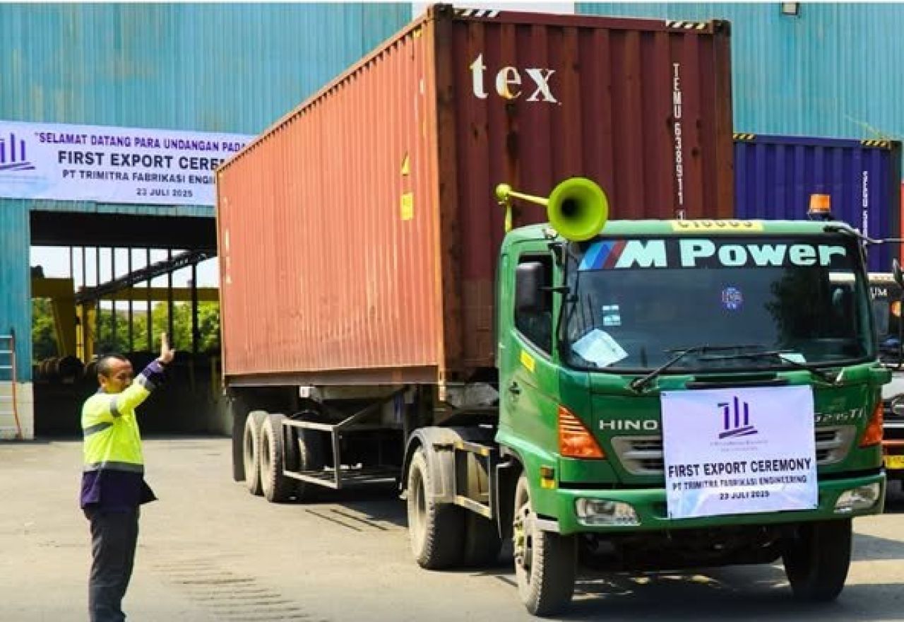 Pemberangkatan baja ke Kanada