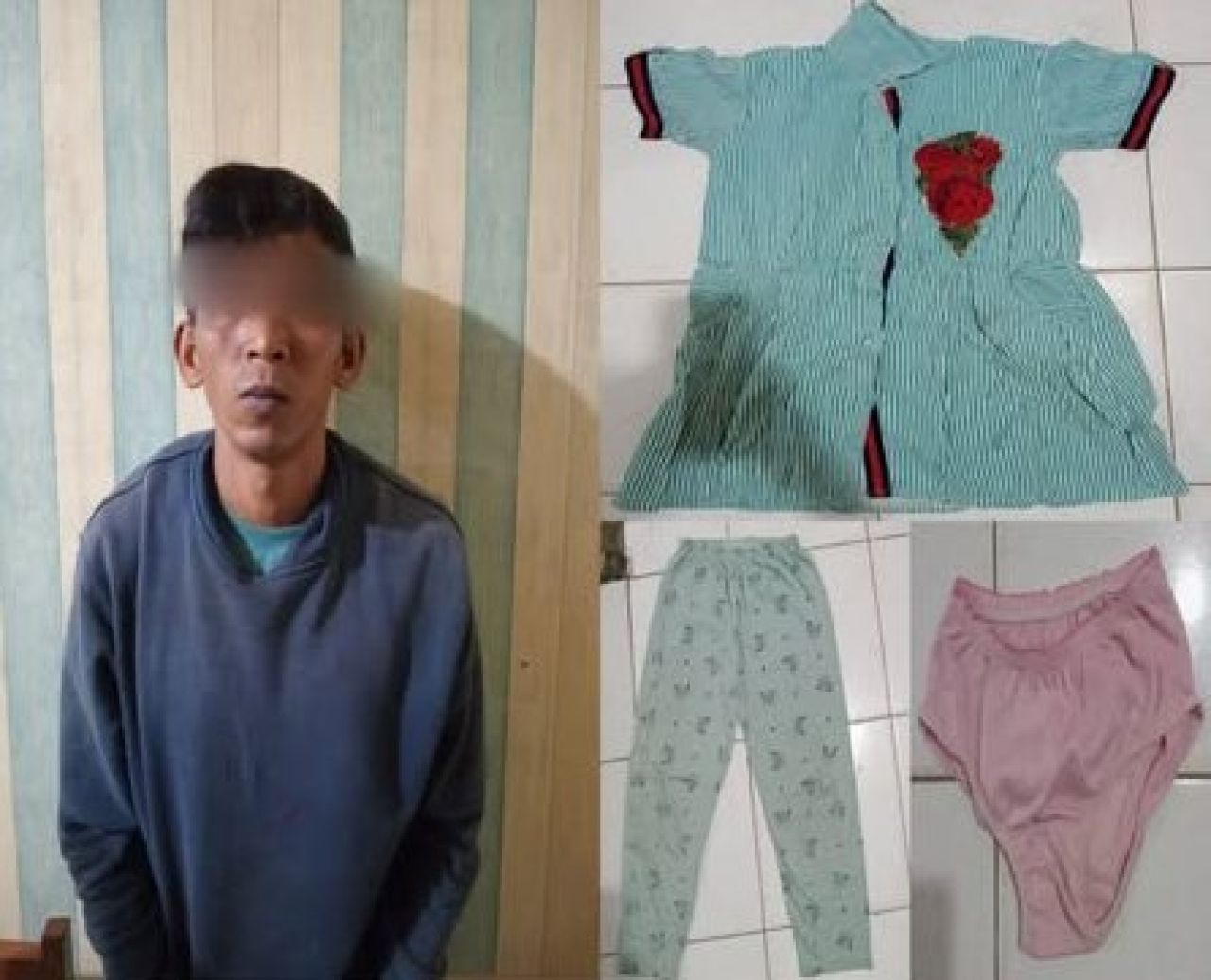 Pelaku berinisial LP