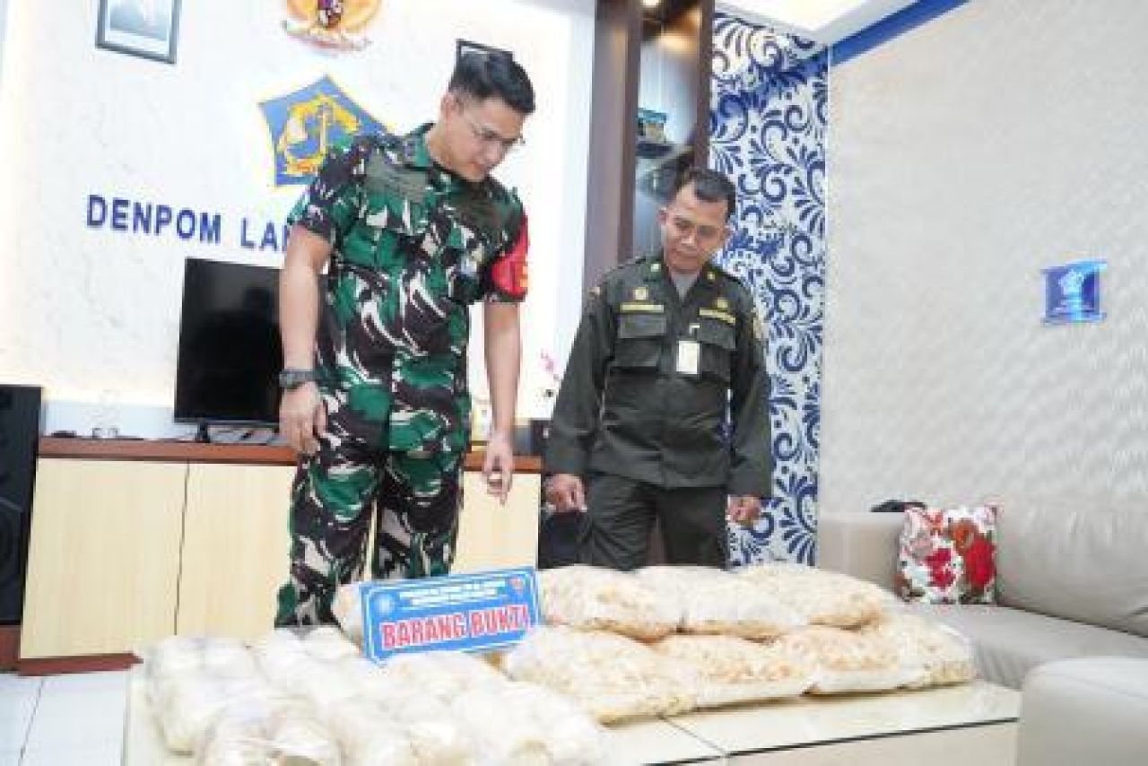 Barang bukti sarang walet yang diamankan Satgaspam TNI AL Bandara Juanda