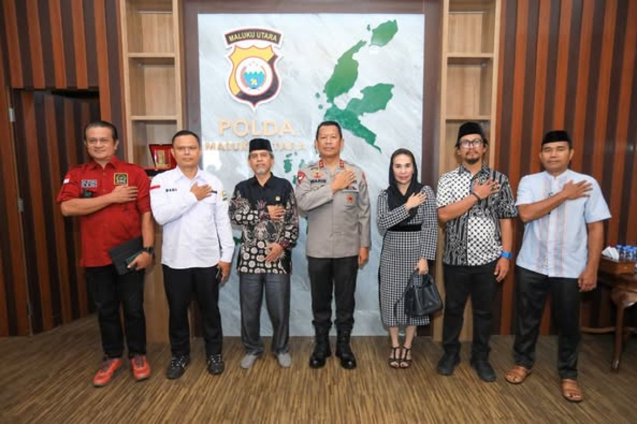 Sultan Ternate audiensi dengan Kapolda Maluku Utara