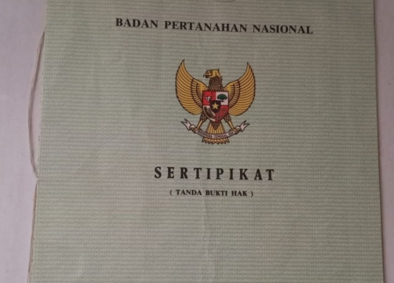 Sertifikat Hak Milik