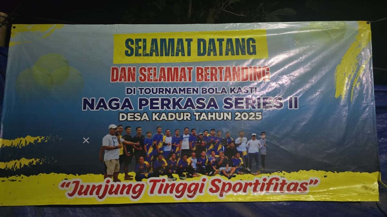Turnamen Bola Kasti “Naga Perkasa Series II” Desa Kadur Tahun 2025