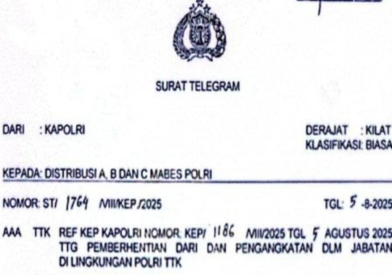Surat Telegram Kapolri