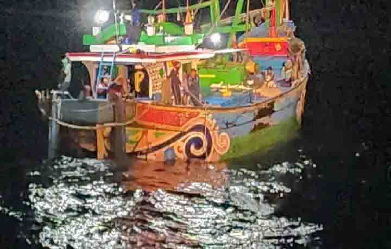 Pemakaian bondet di laut