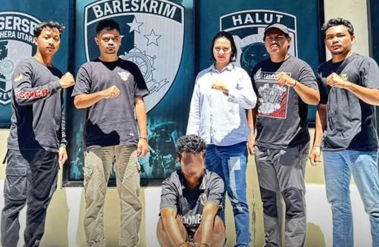 JKP alias Julen ditangkap tim Resmob Polres Halmahera Utara