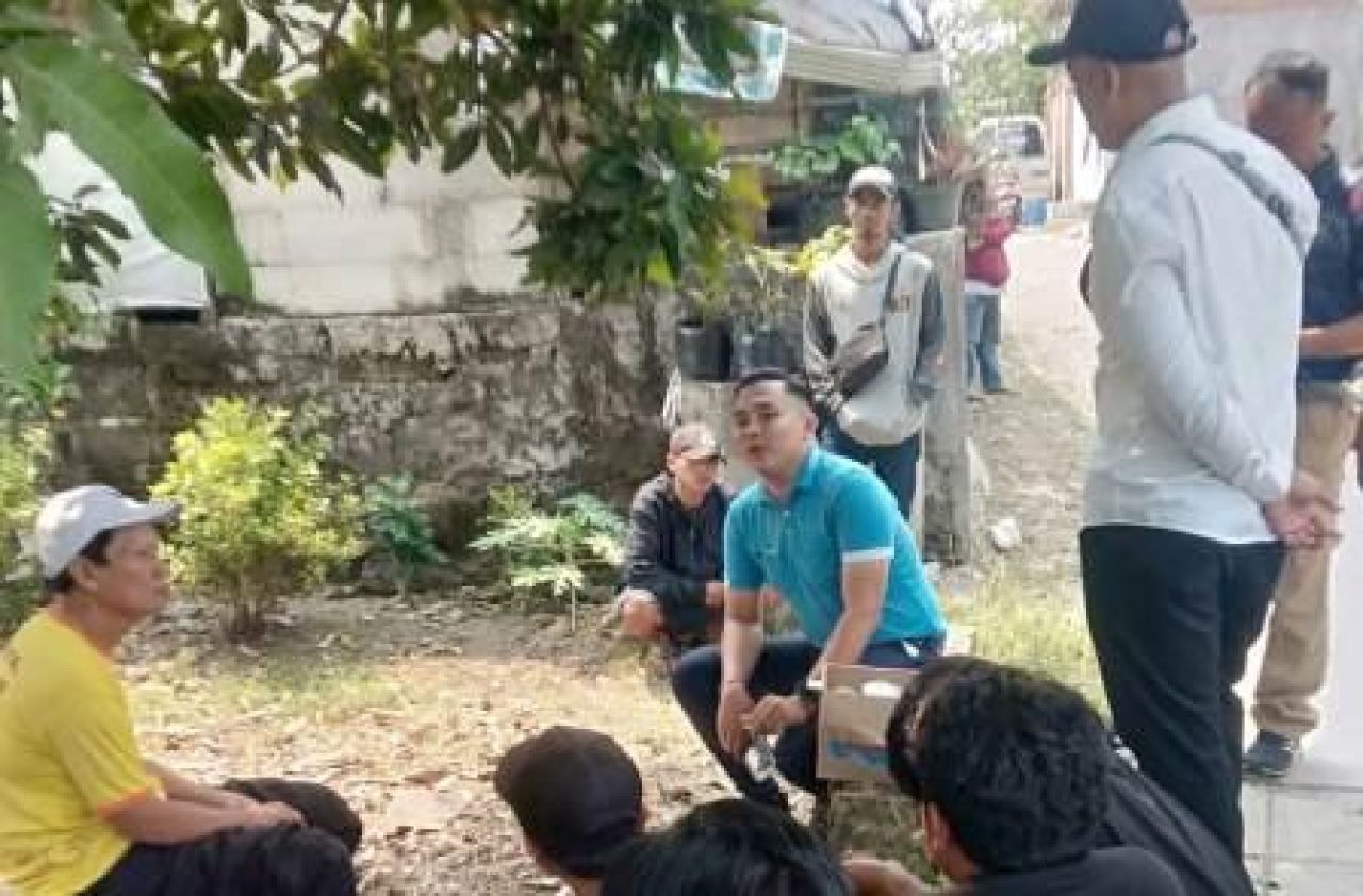Perwakilan PT Dayasa Arya Prima melobi warga Dusun Semambung