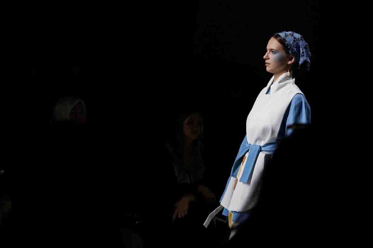 Dina at Moscow Fashion Week