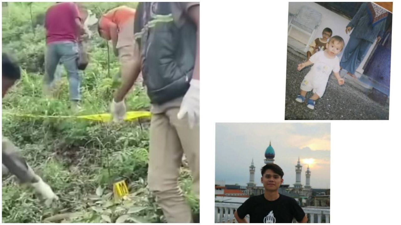 Lokasi ditemukannya potongan tubuh Tiara. Alvi Maulana saat kecil.