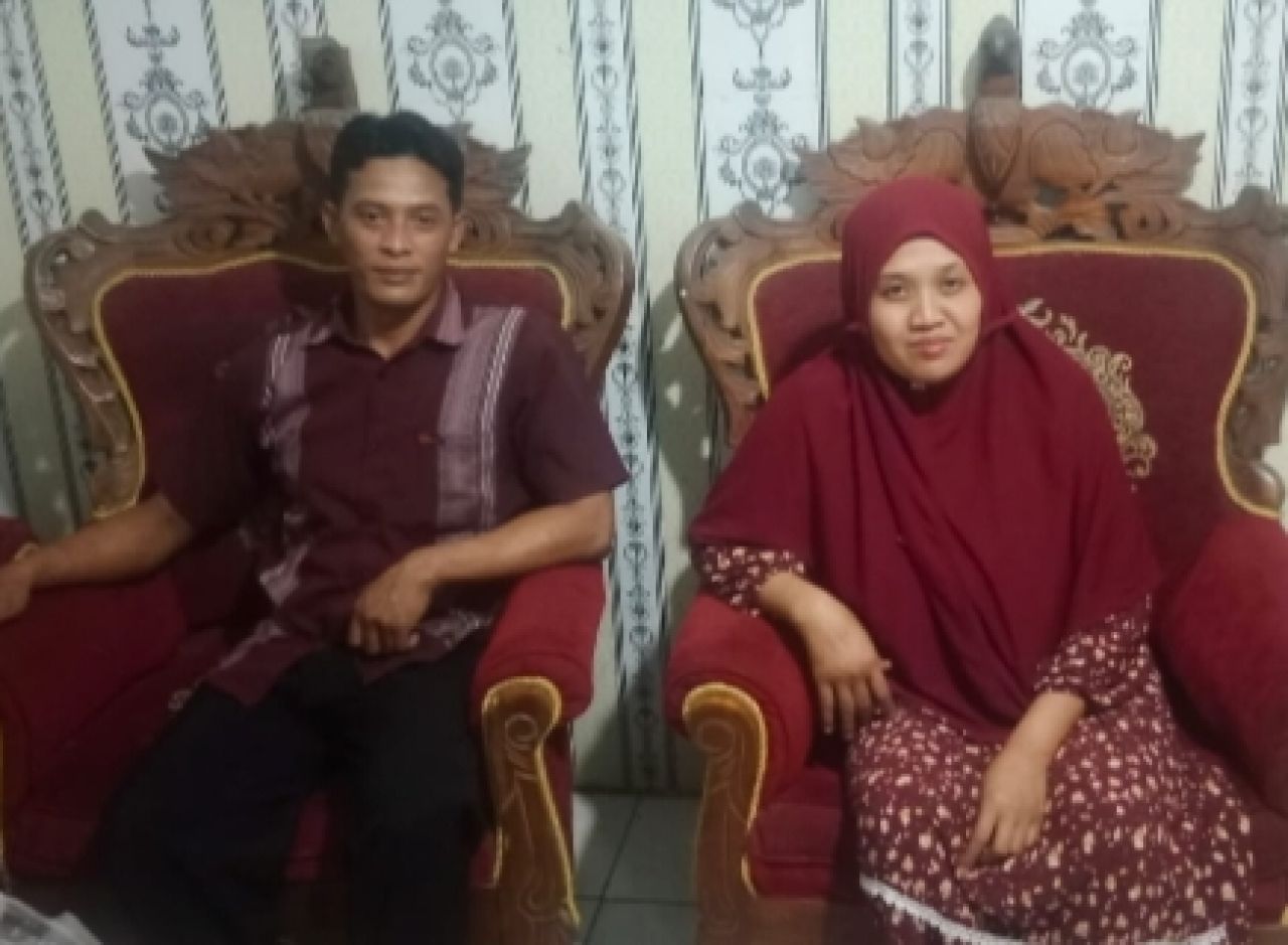 Heris Choiruman dan Anjiroh Mufidah