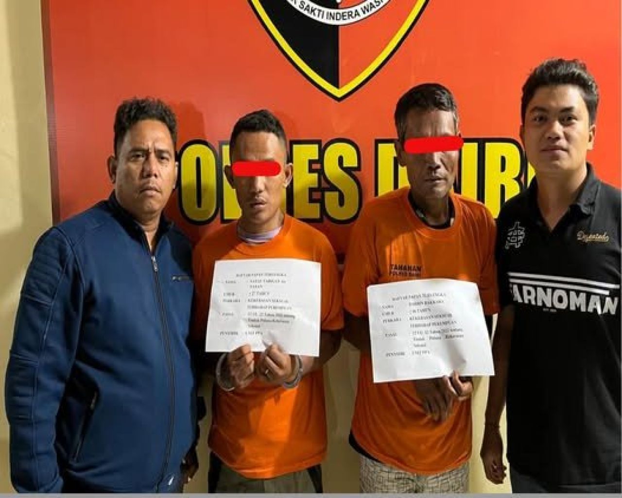 2 tersangka kasus pemerkosaan