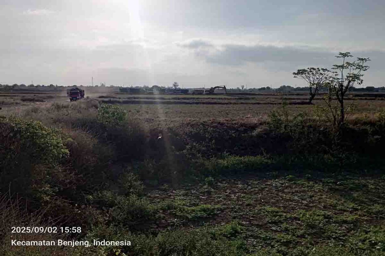 Tambang ilegal di Desa Punduttrate. (Foto : ist)