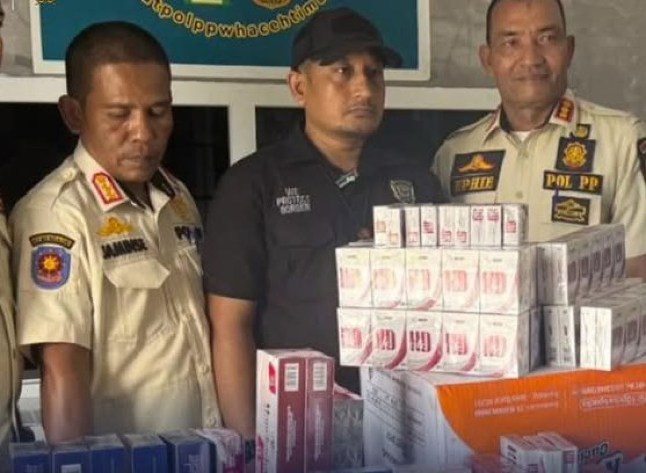 Rokok ilegal yang diamankan Bea Cukai Langsa