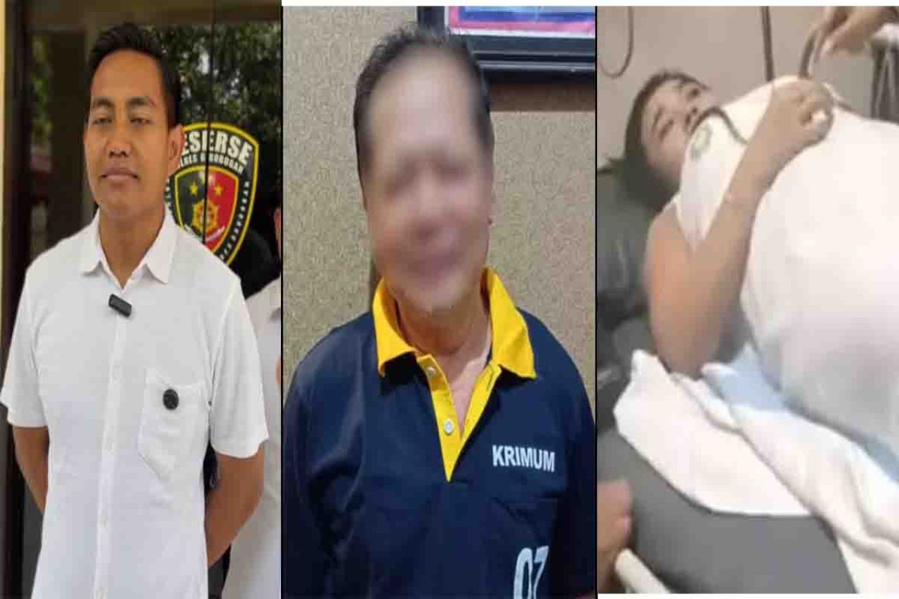 AKP Rizky Ari Budianto, pelaku inisial B, dan Riri Aprilia