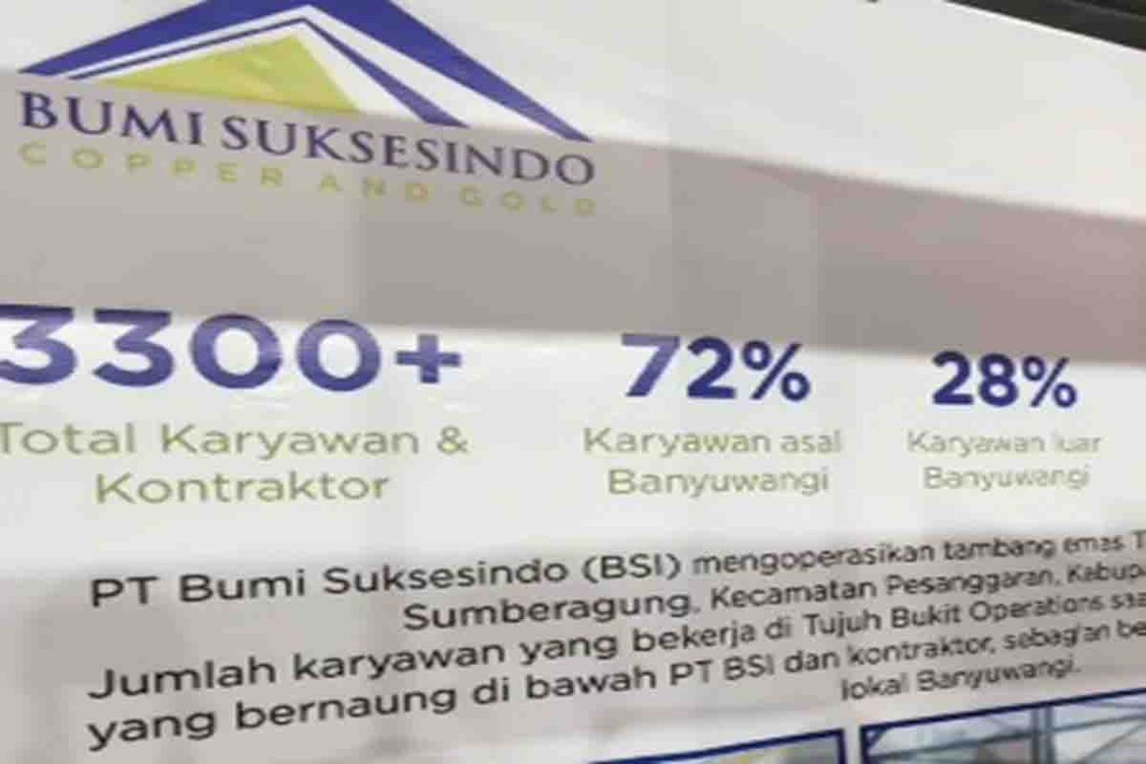 Lowongan resmi PT Bumi Suksesindo