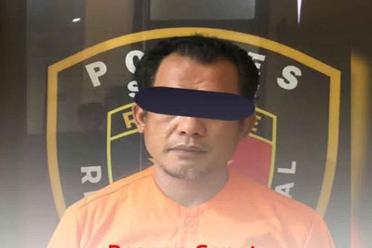 Pelaku berinisial TR