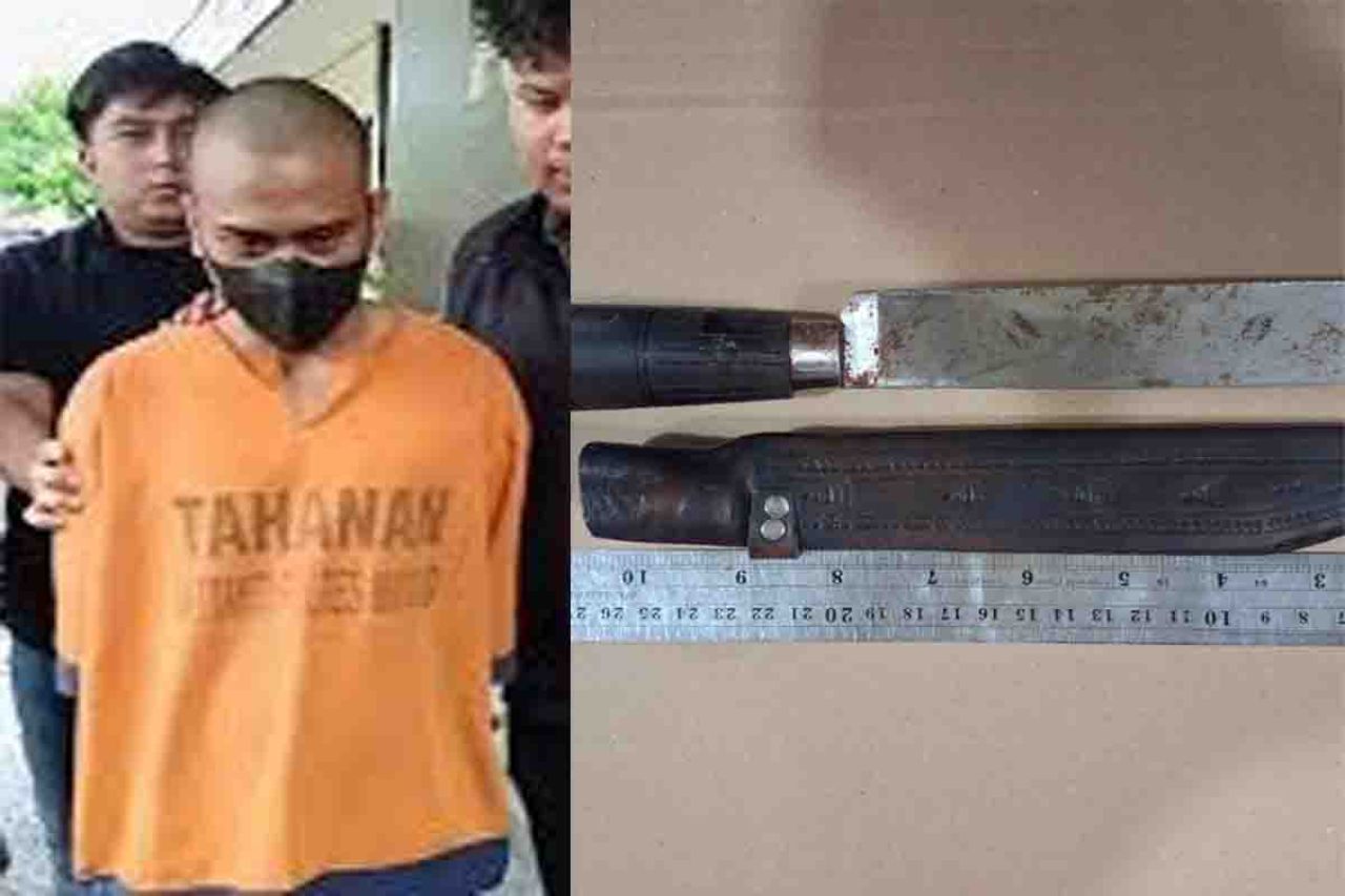 Muhammad Fikri dan senjata tajam