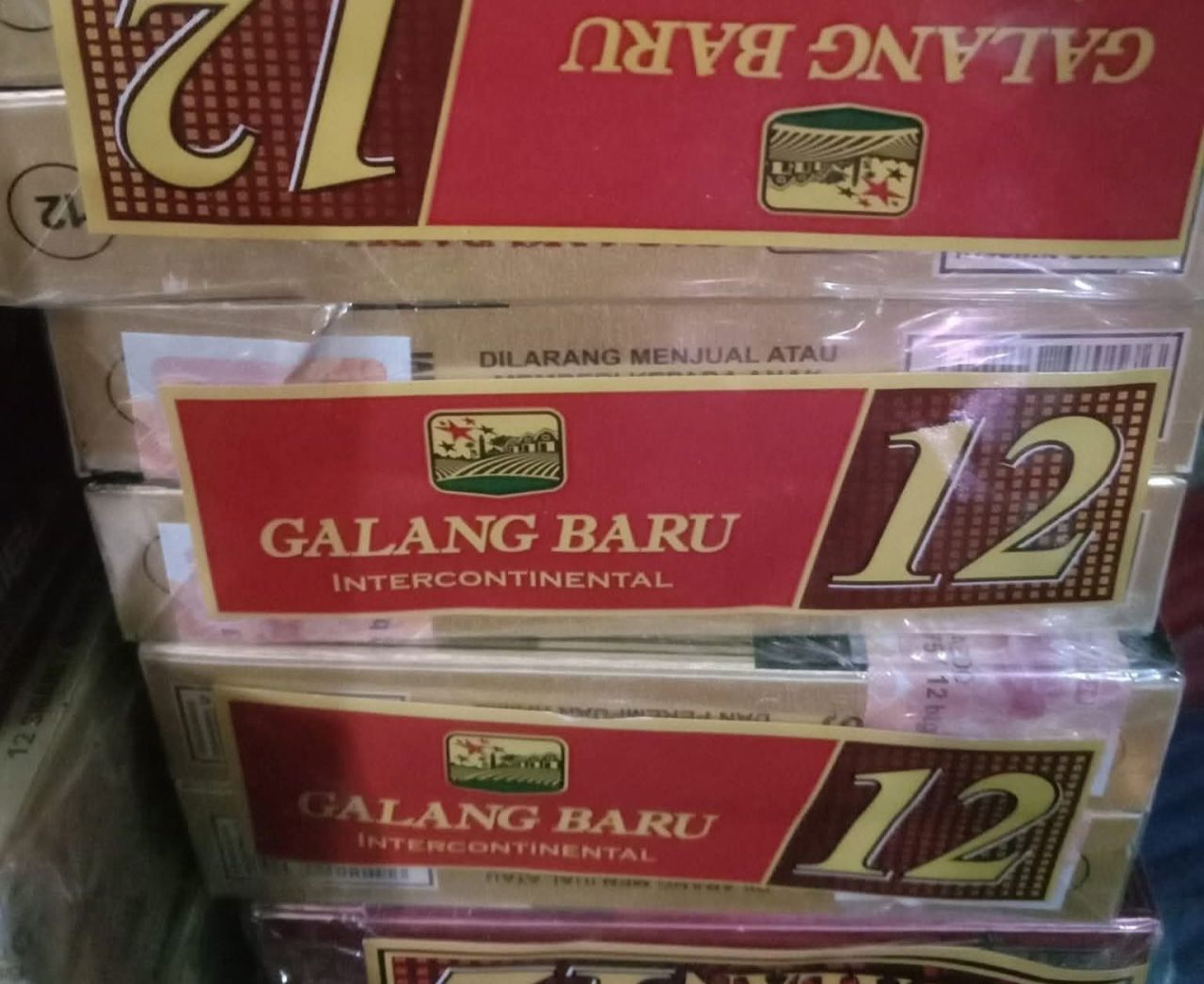 Rokok merk Galang Baru
