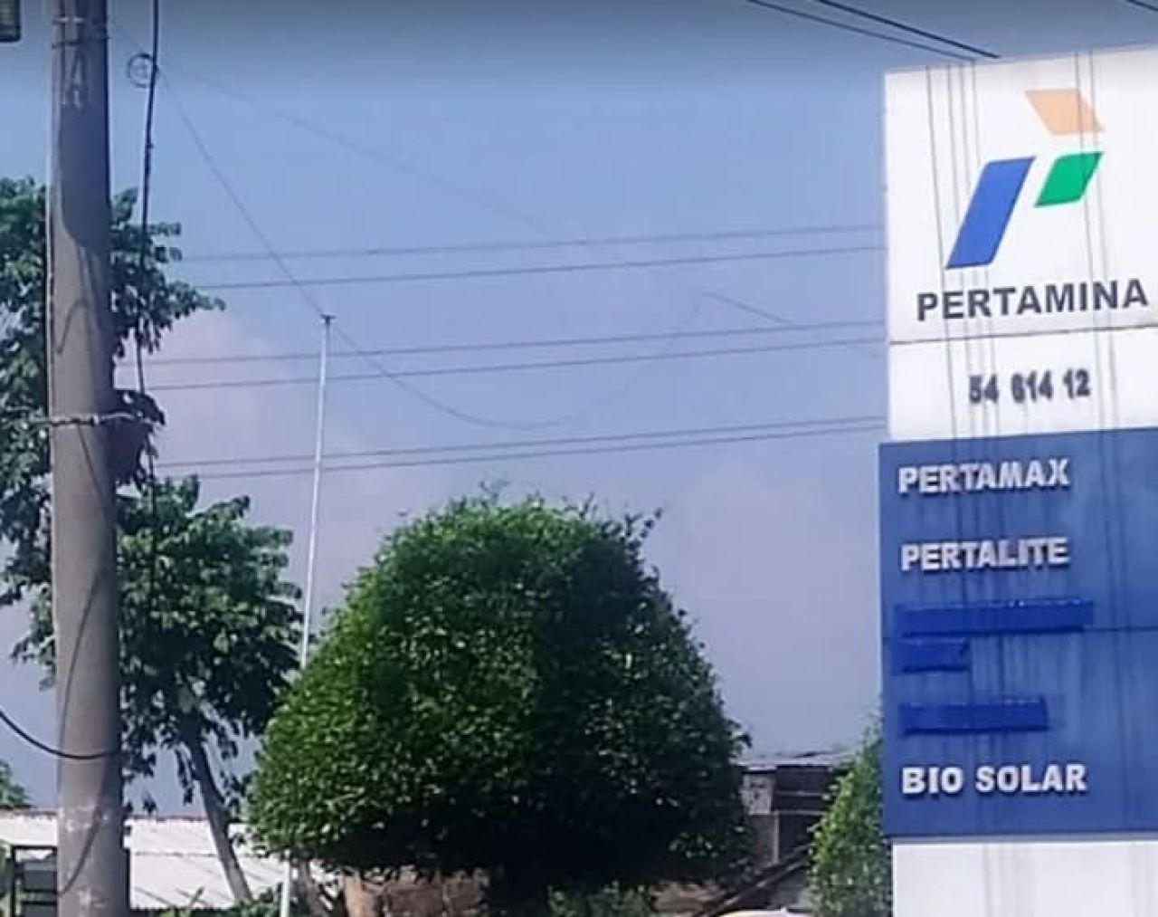 SPBU Pertamina 54.614.12 di Dusun Konto, Desa Tembelang