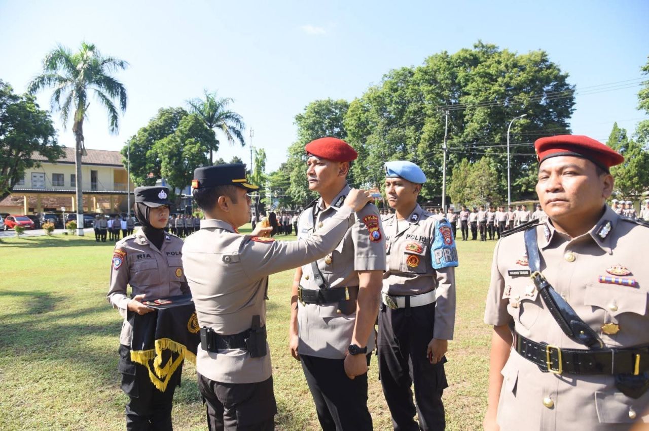 Sertijab Kasatreskrim Polres Bondowoso