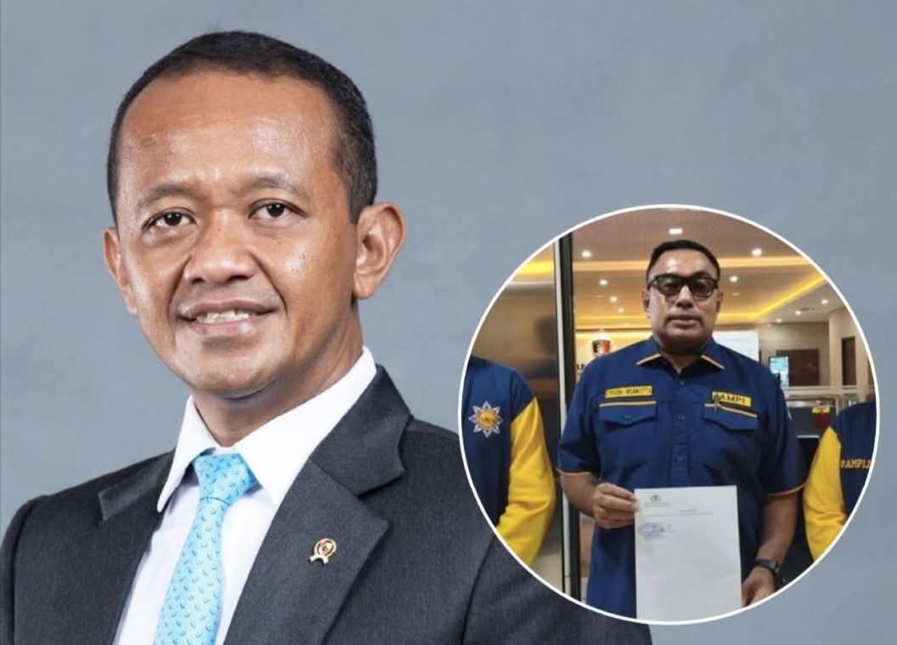 Bahlil Lahadalia. Inzet : Ketua AMPG