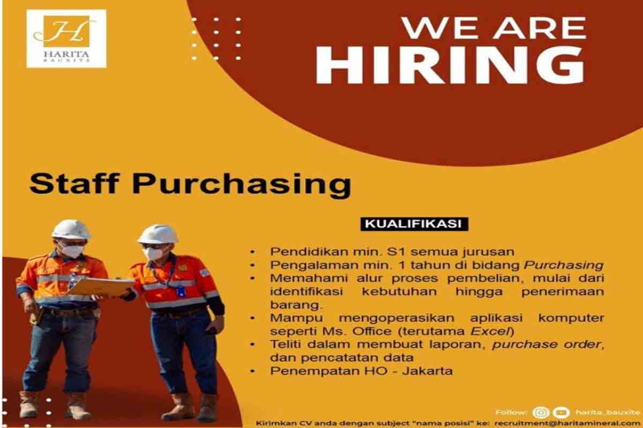 Harita Mineral lowongan kerja