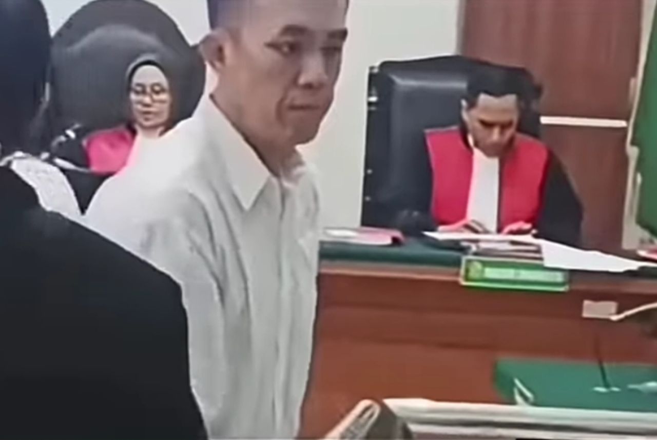Erwin Parengkoan usai divonis pidana