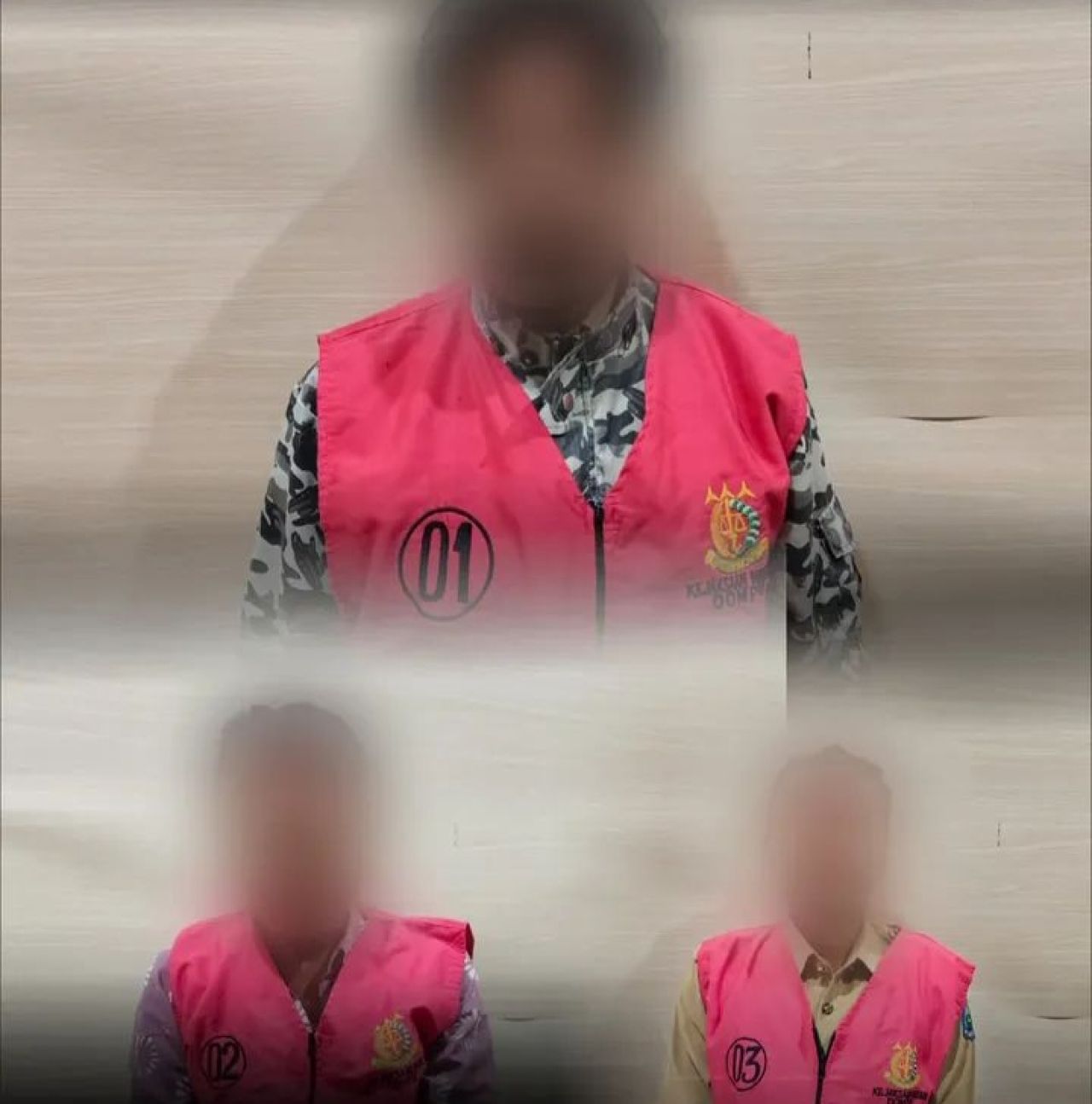 Tiga tersangka pengelolaan keuangan Desa Jambu