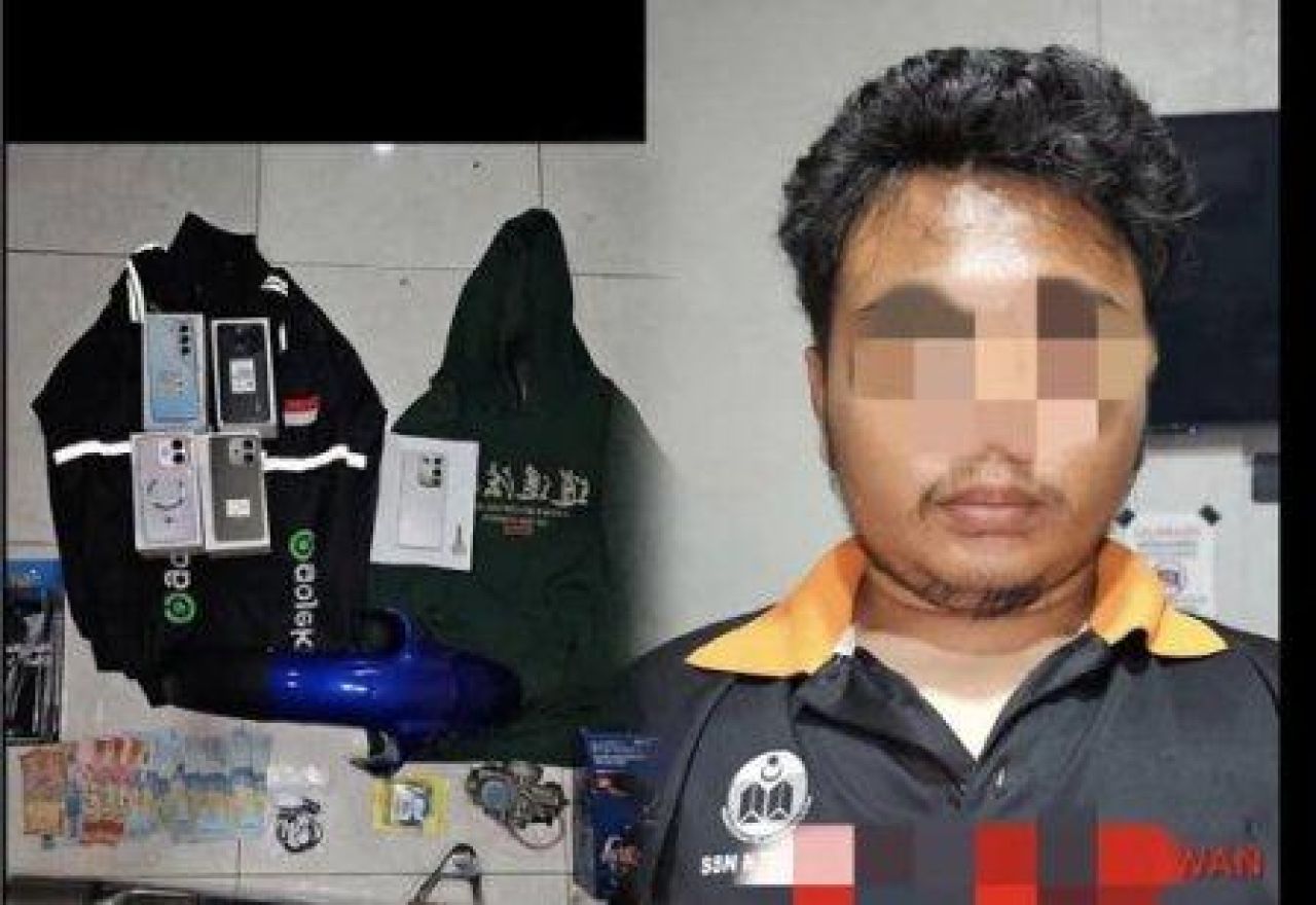 Pelaku berinisial MFDF