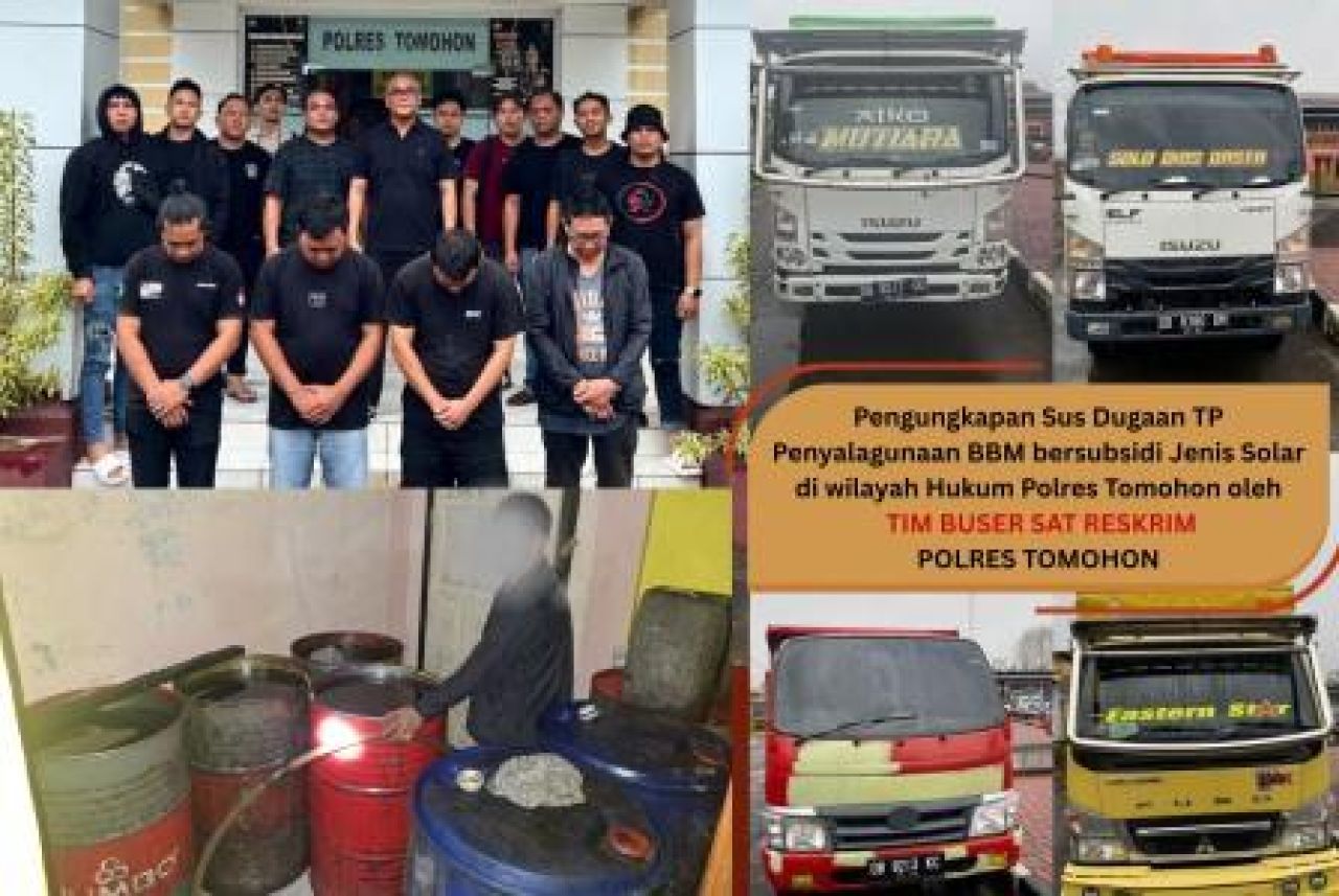 Penyalahgunaan BBM subsidi terjadi di Desa Leilem Dua