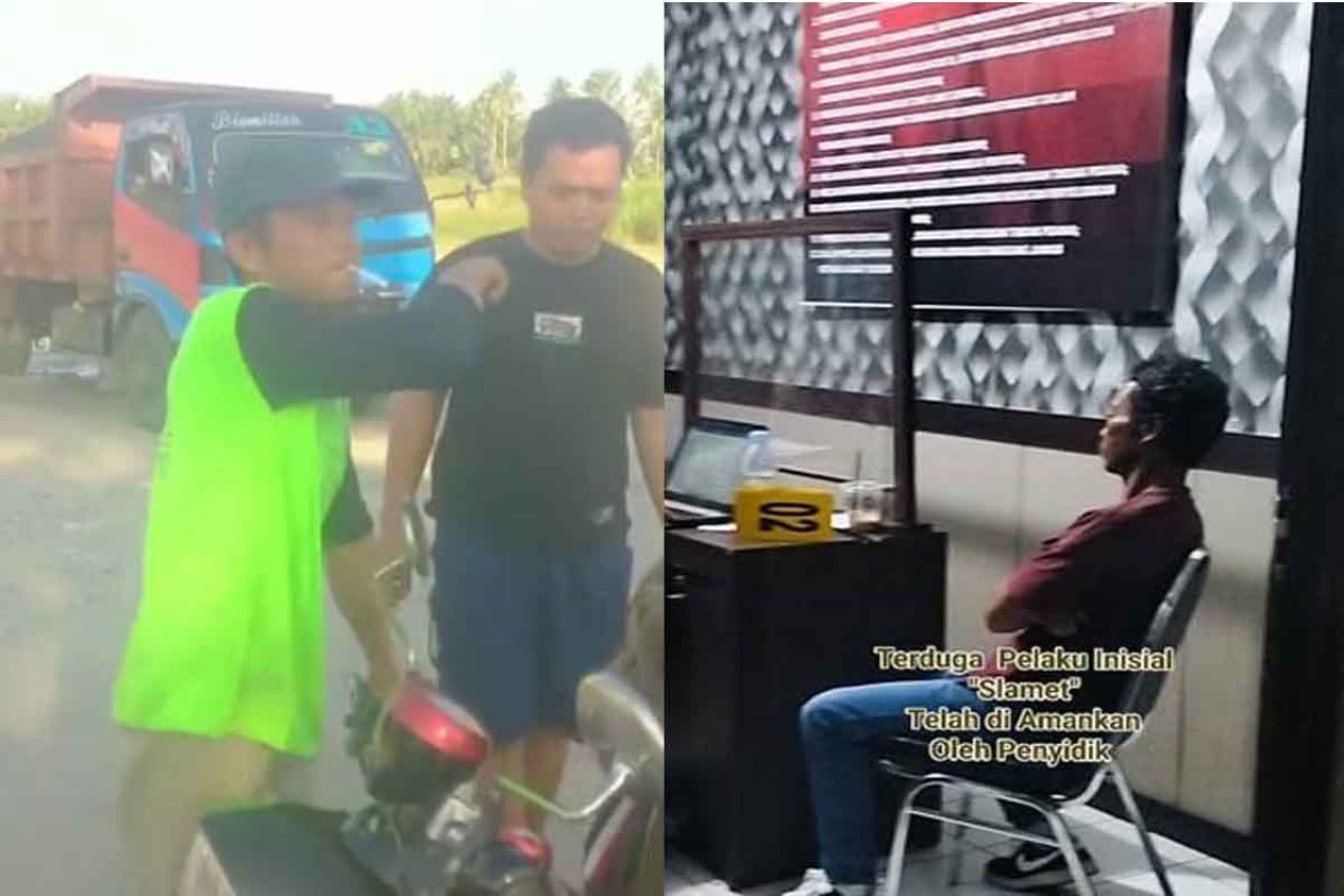 Eko dan Slamet saat intimidai Mulyadi