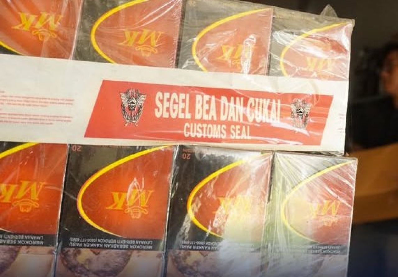 36 ribu batang rokok ilegal