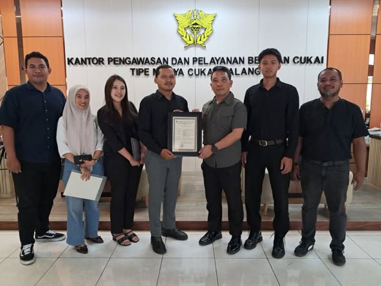 CV Agni Prabawa Lestari menerima NPPBKC